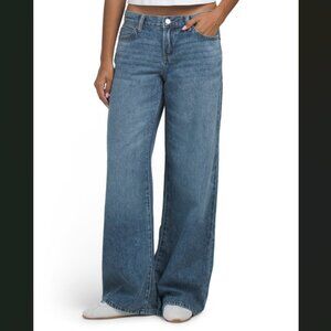 NEW REWASH Classic Rise A-line Jeans in Indigo Multi for women 825 2t7